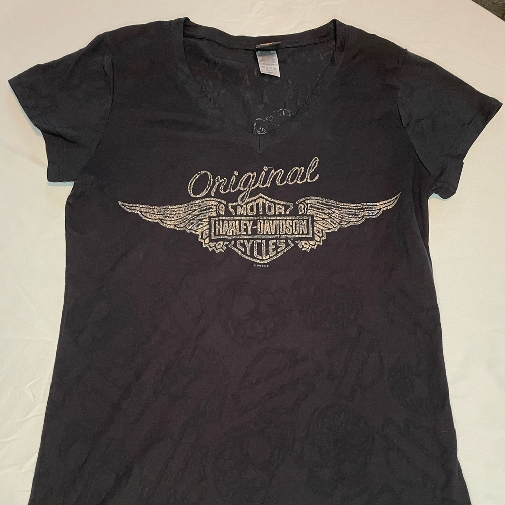 Harley Davidson Sheer Short Sleeve Shirt